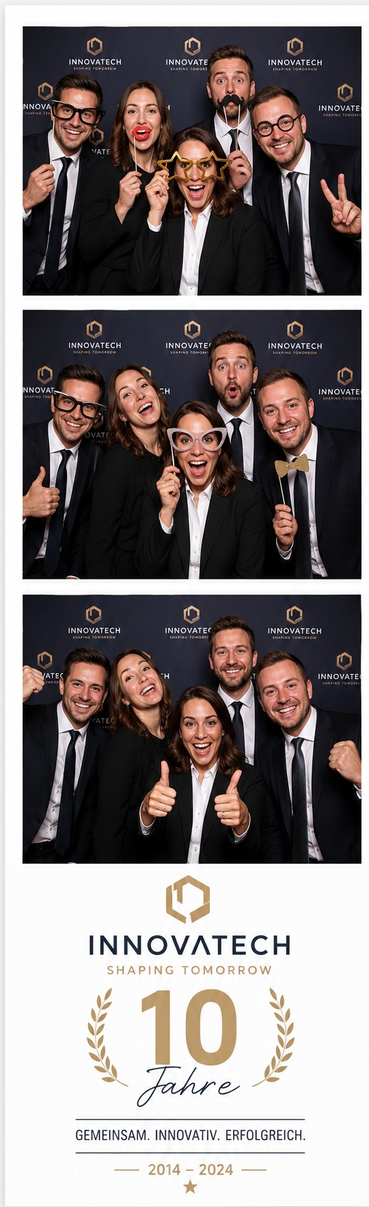 Fotostreifen Hochzeit